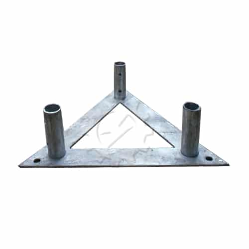 BASE PARA TORRE EN PLATINA 30X30X30